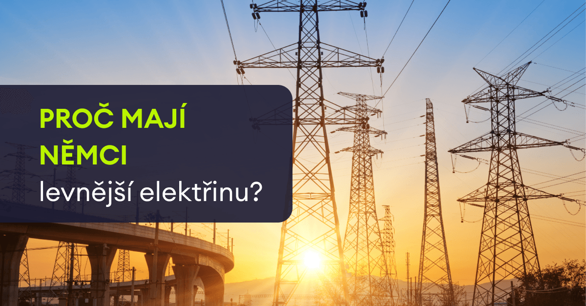 Proč není cena elektřiny na českém a německém trhu stejná?